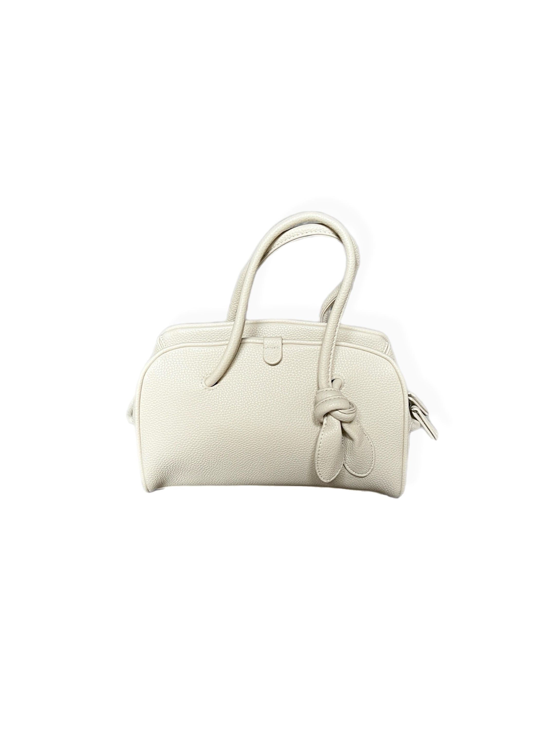 ◆JILLSTUART◆Eden Bowling Bag Grey Sianna Bowling Bag - CHARLES & KEITH ES