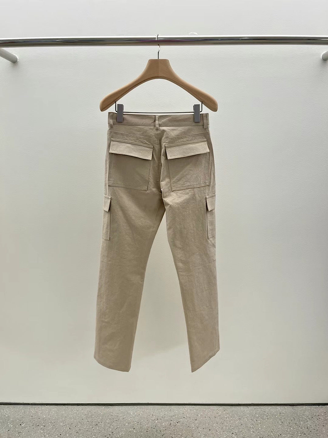 Beige Cargo Pants