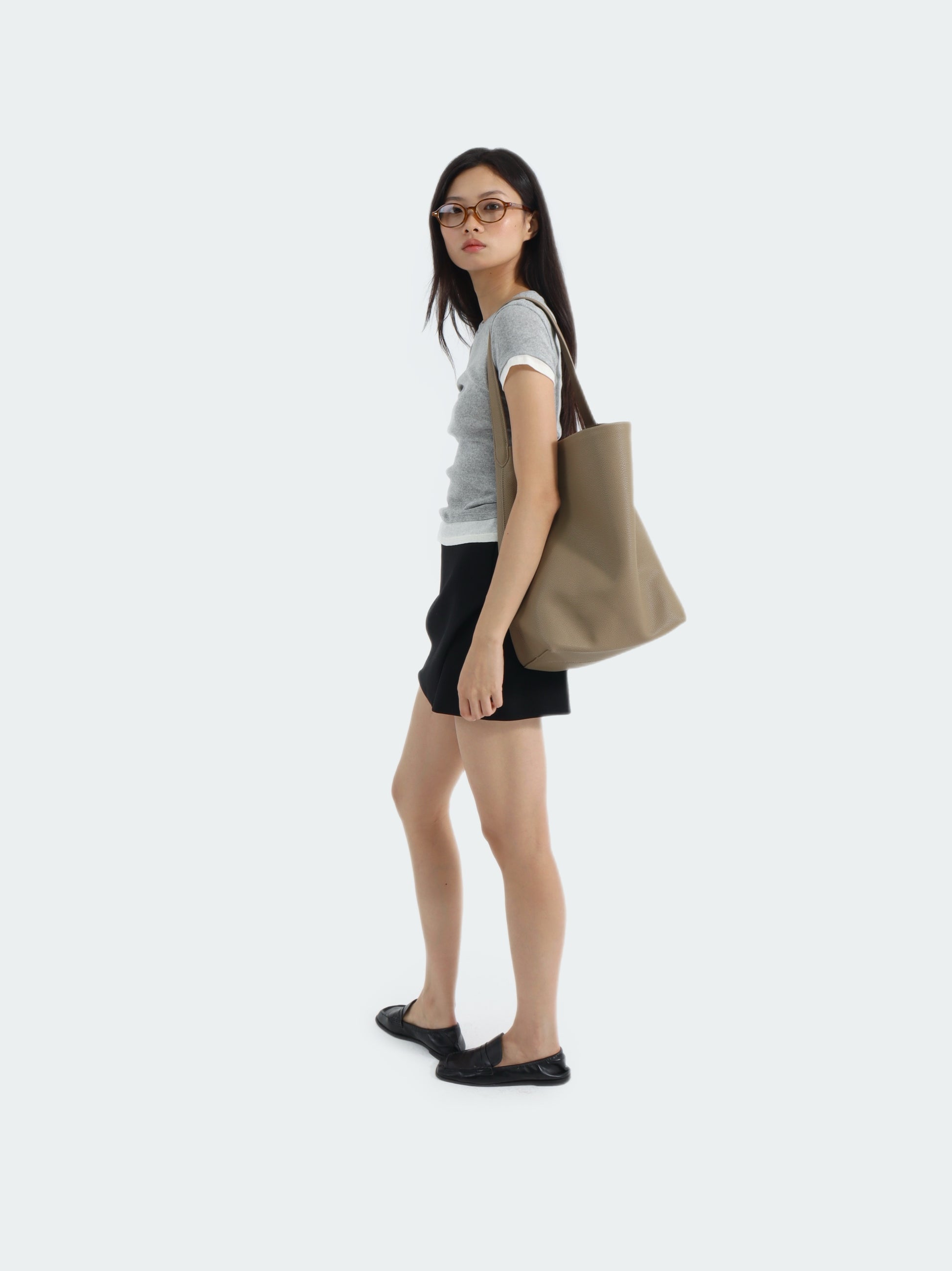 Bucket Leather Bag