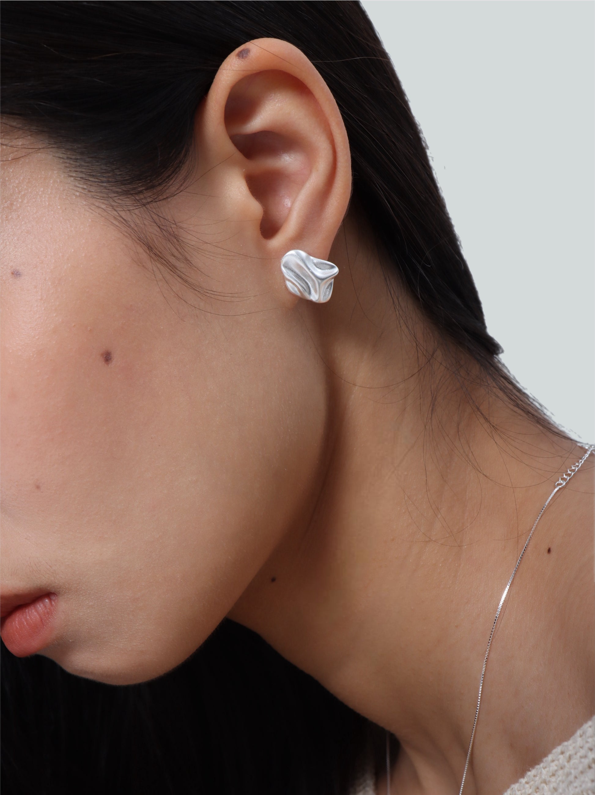 Sunken Silver Earrings