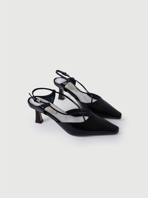 90’s Heels Sample black