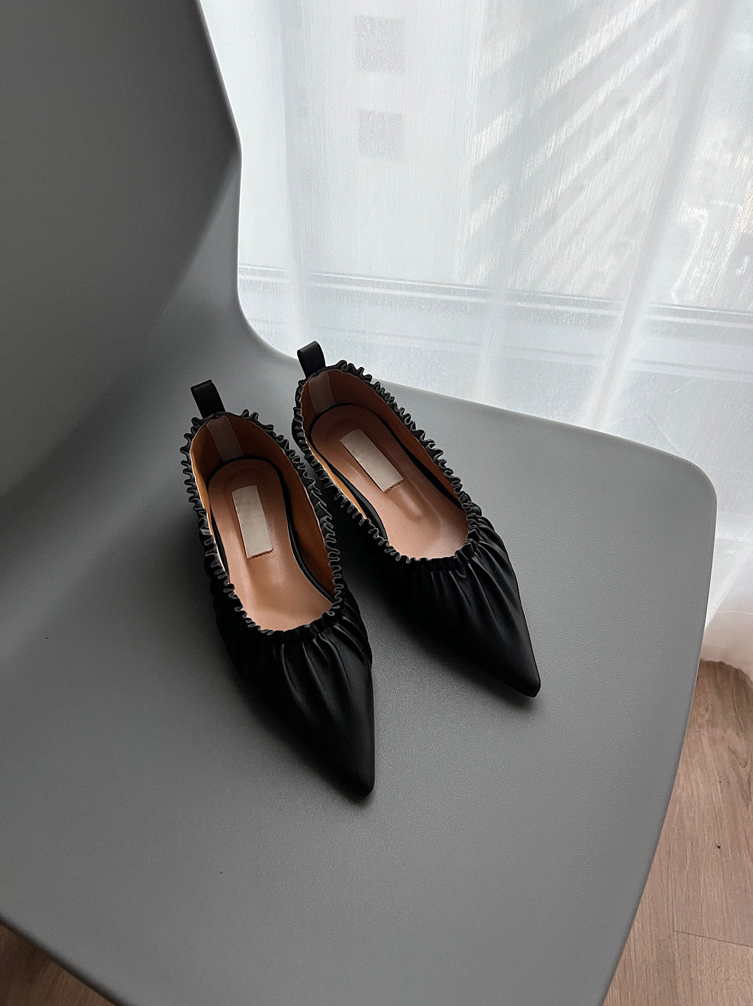 Ruffle Shoes