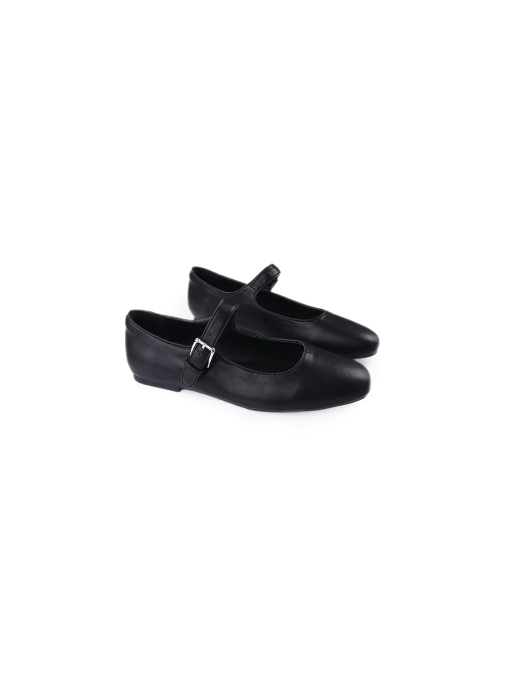 Square Leather Mary Jane