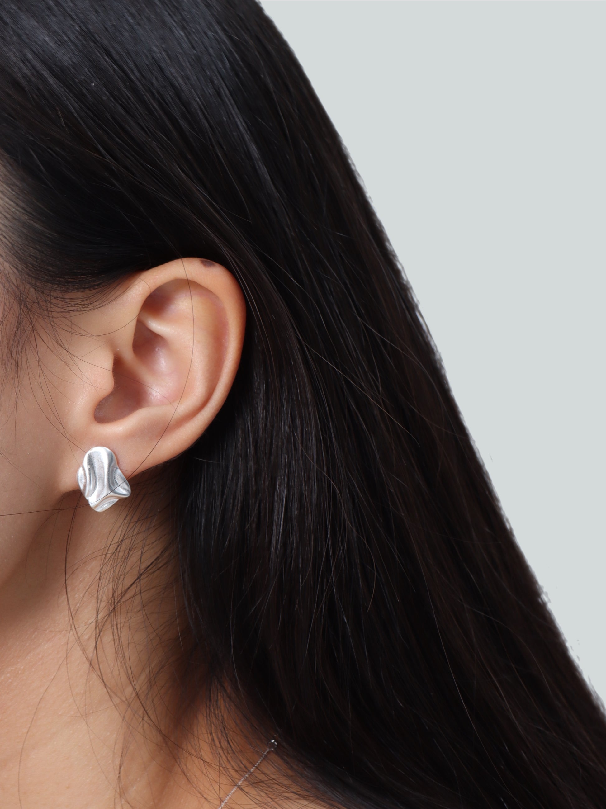 Sunken Silver Earrings