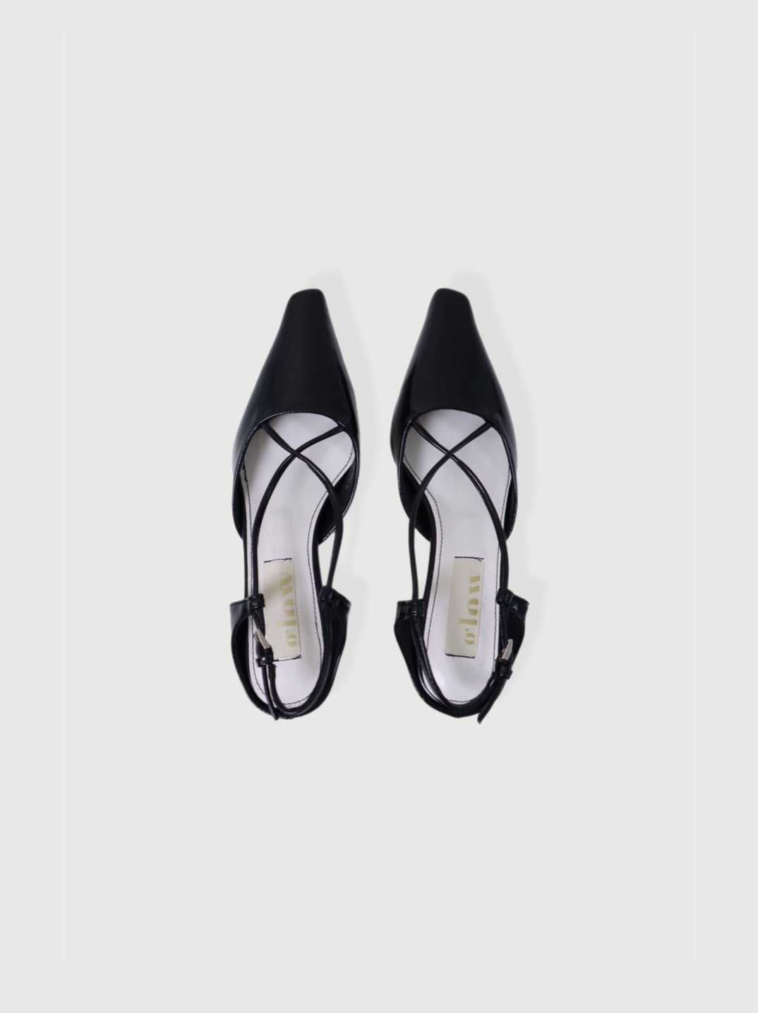 90’s Heels Sample black