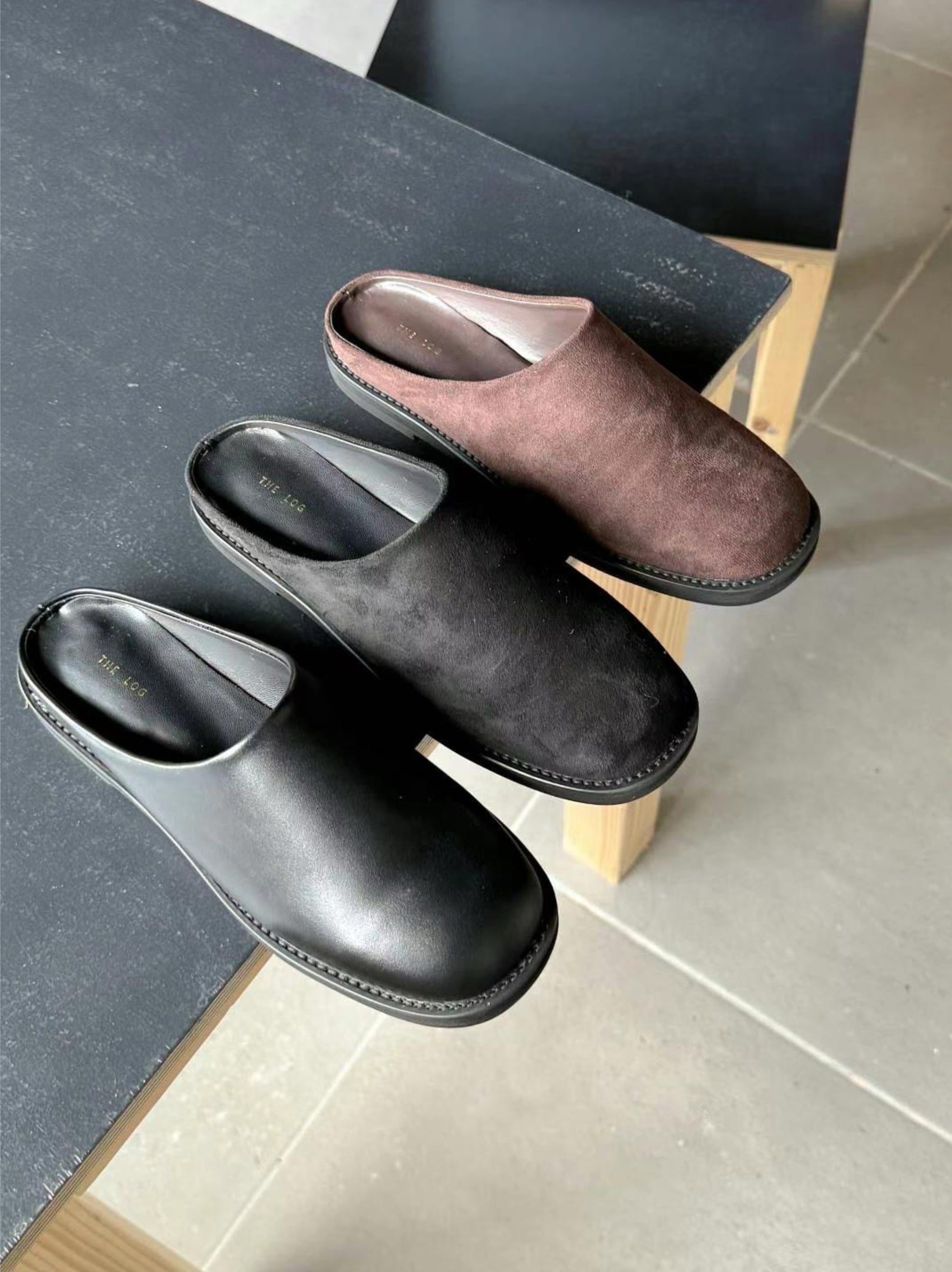 Round Toe Mules