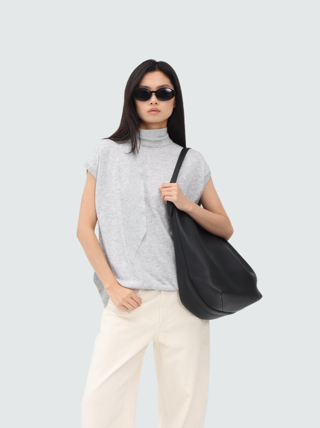 Buckle Bucket Bag