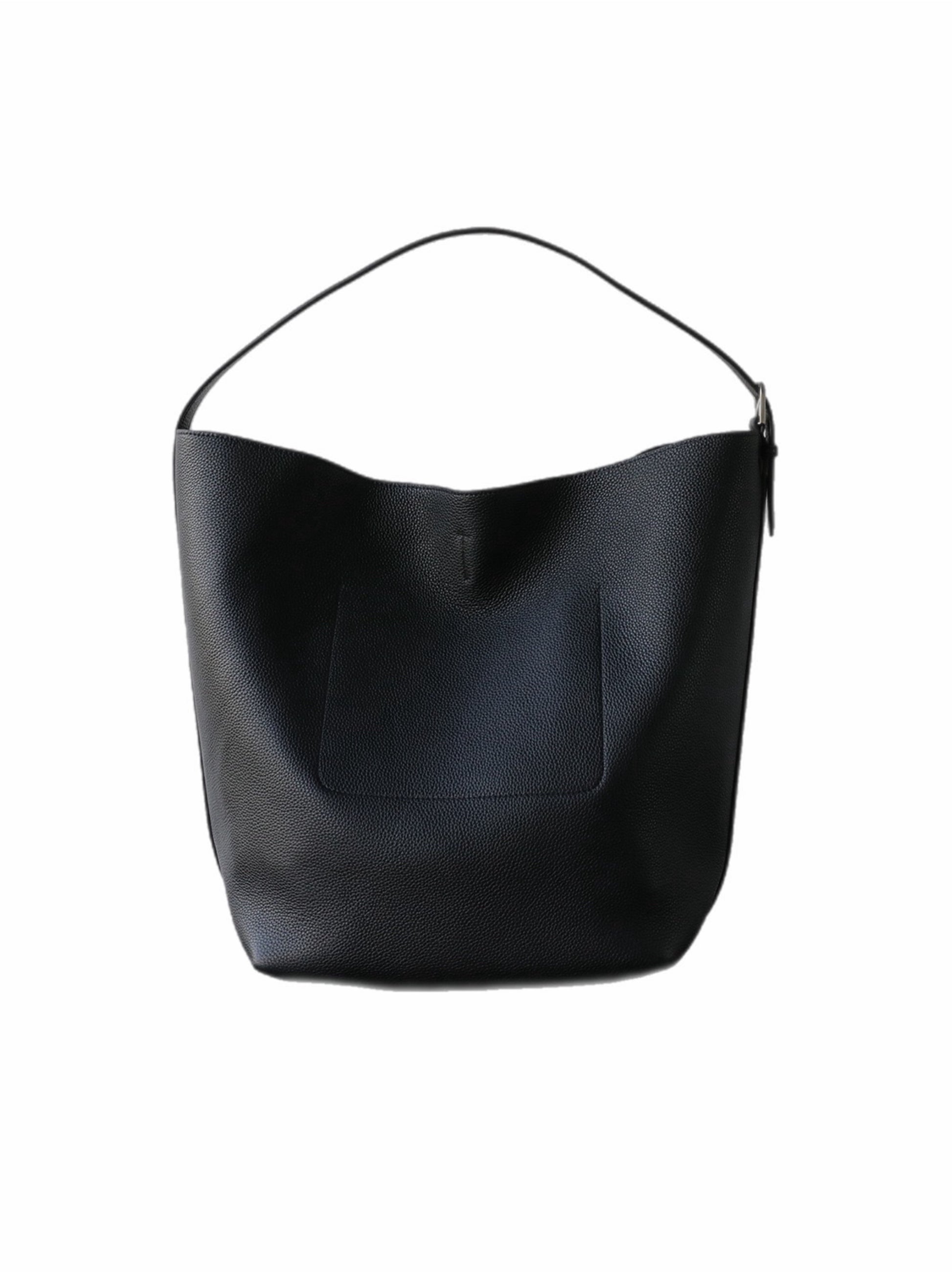 Buckle Bucket Bag