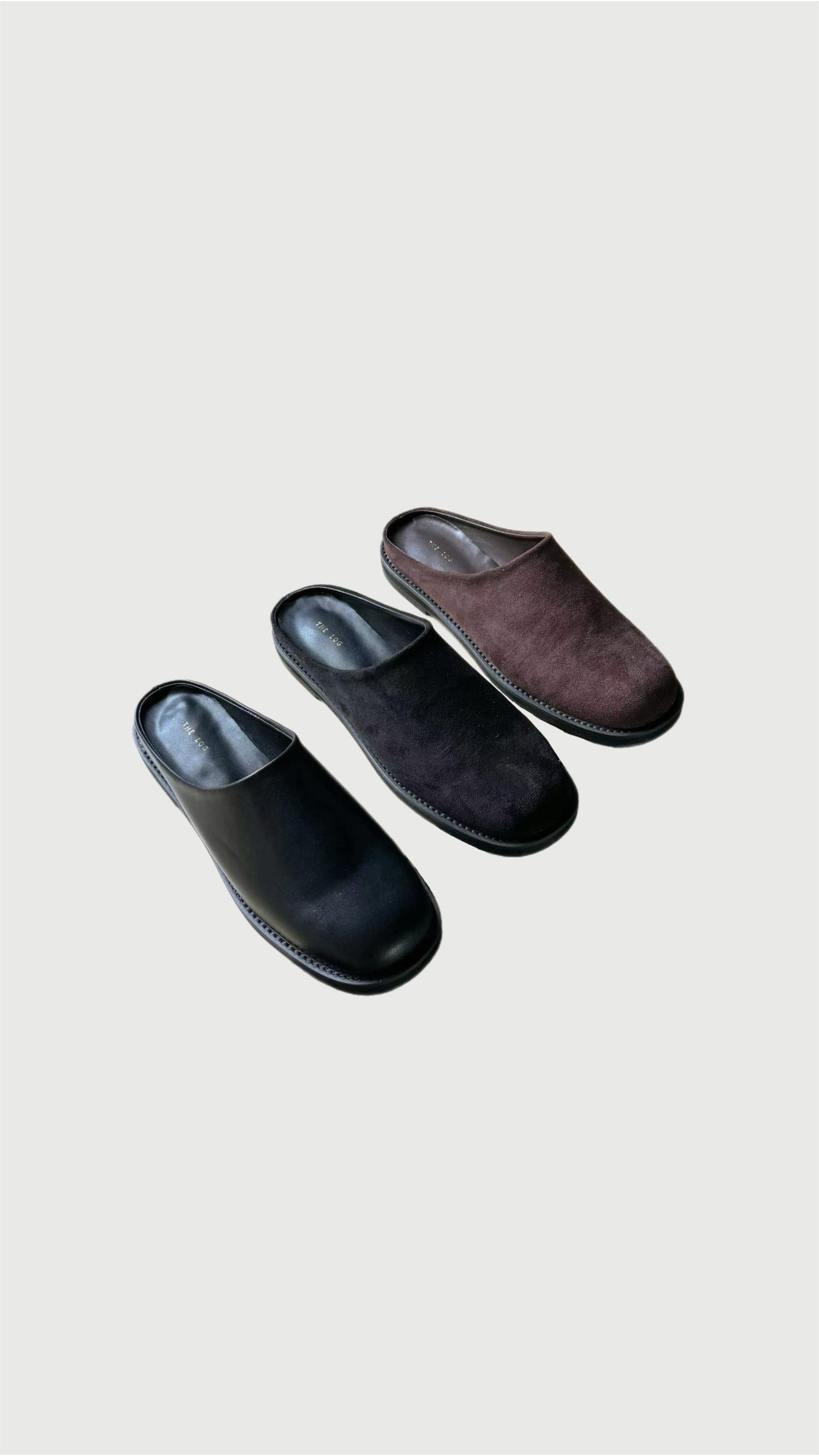 Round Toe Mules