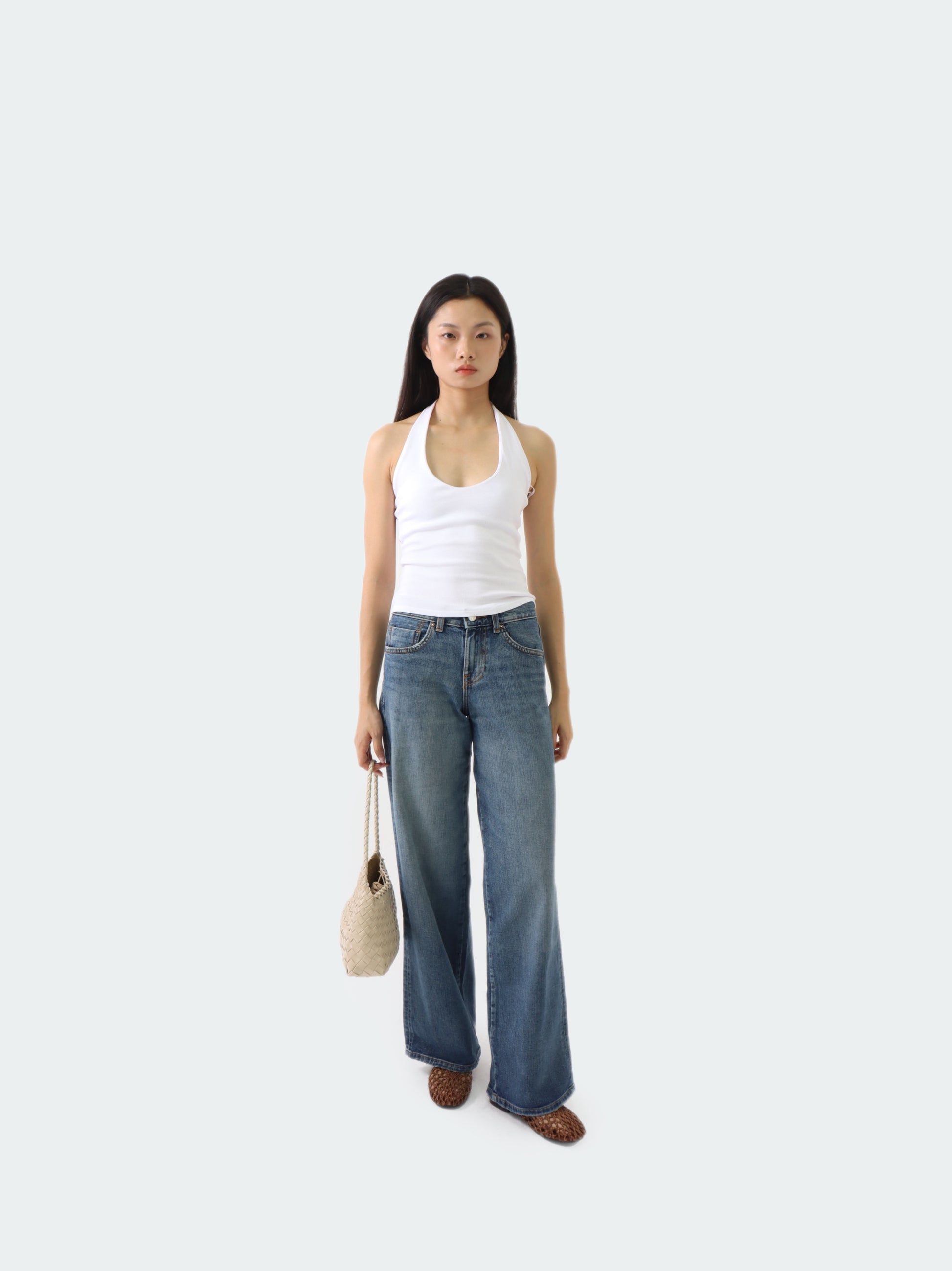 Woven Leather Bag