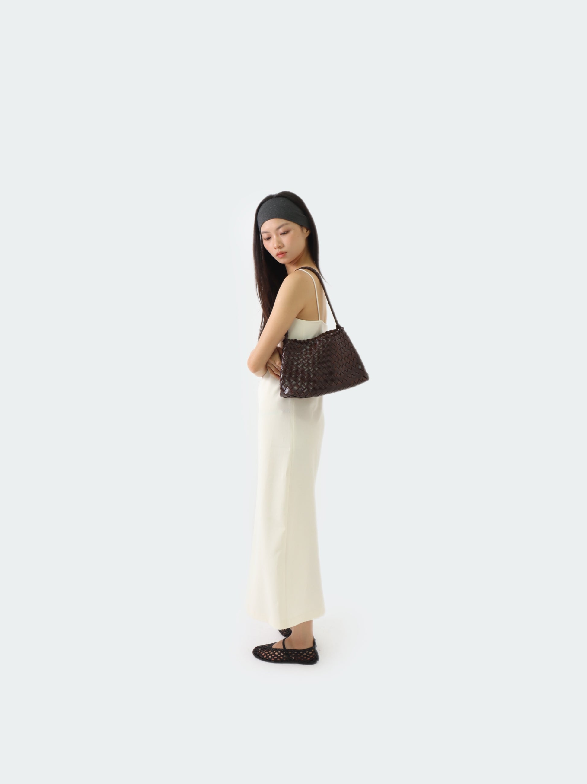 Woven Leather Bag