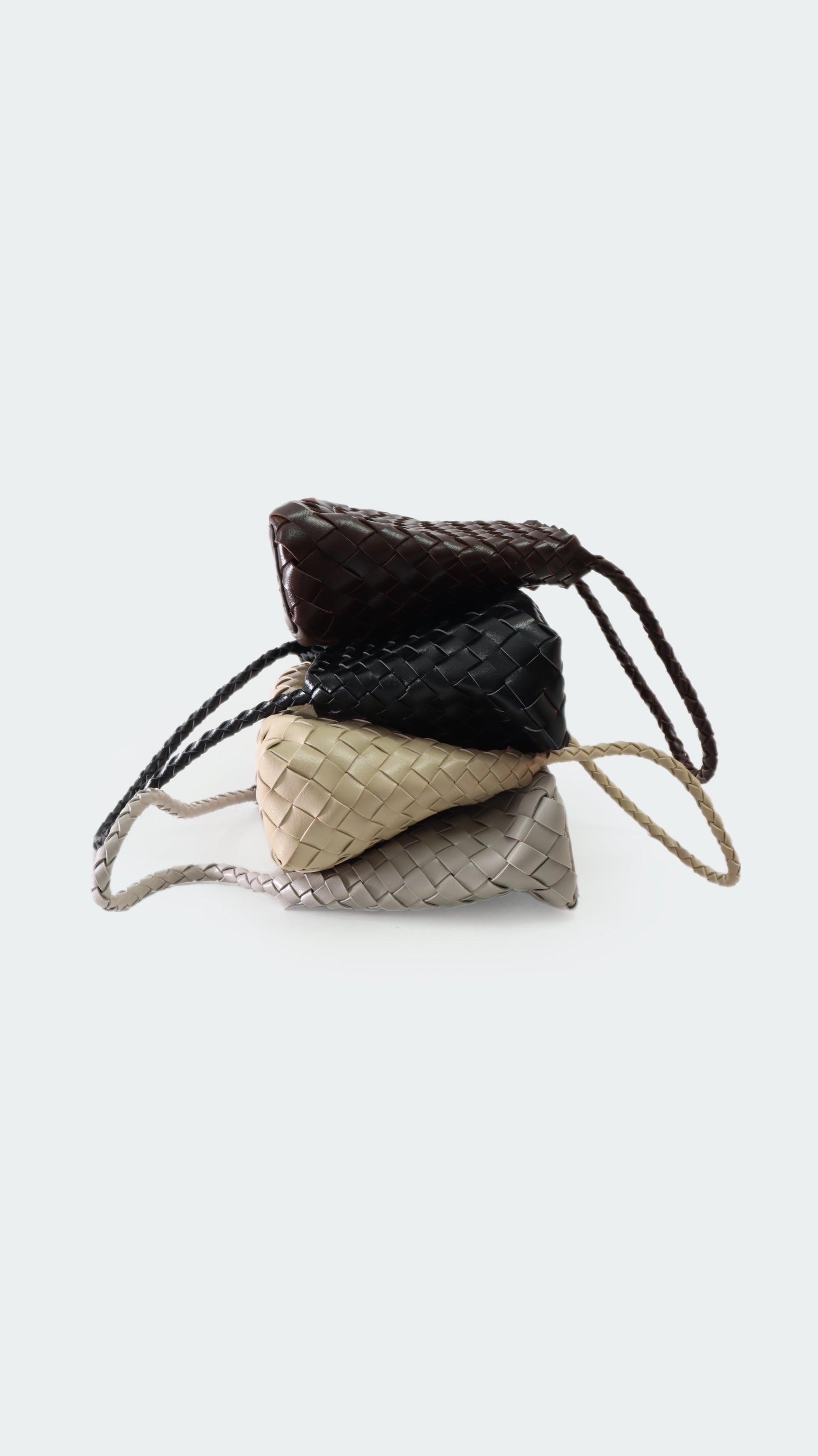 Woven Leather Bag