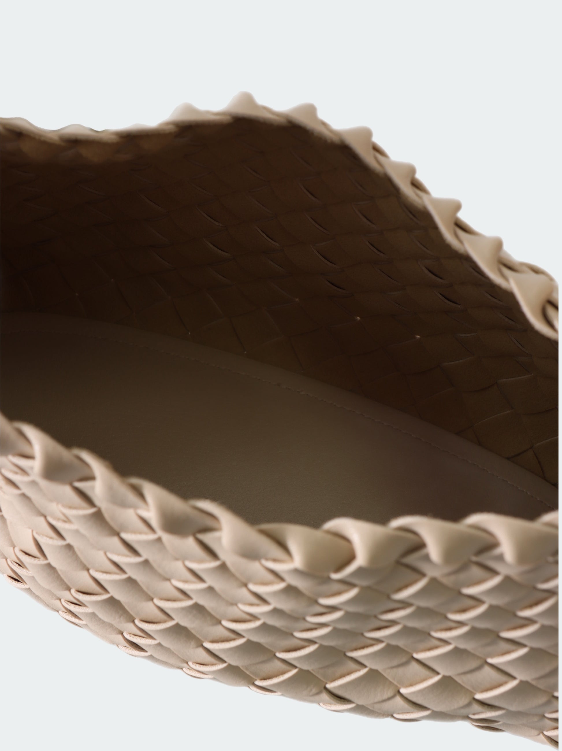 Woven Leather Bag