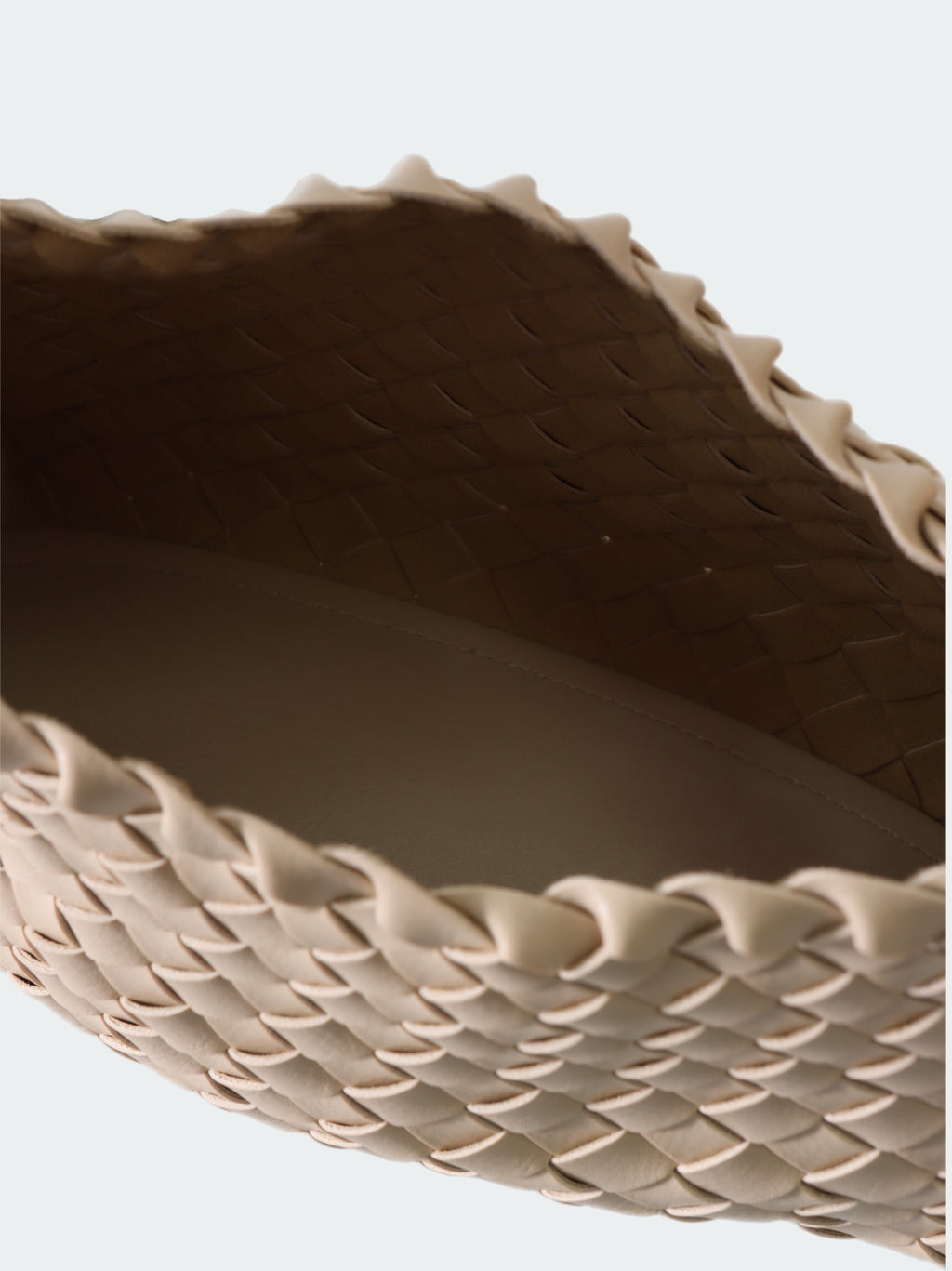 Woven Leather Bag