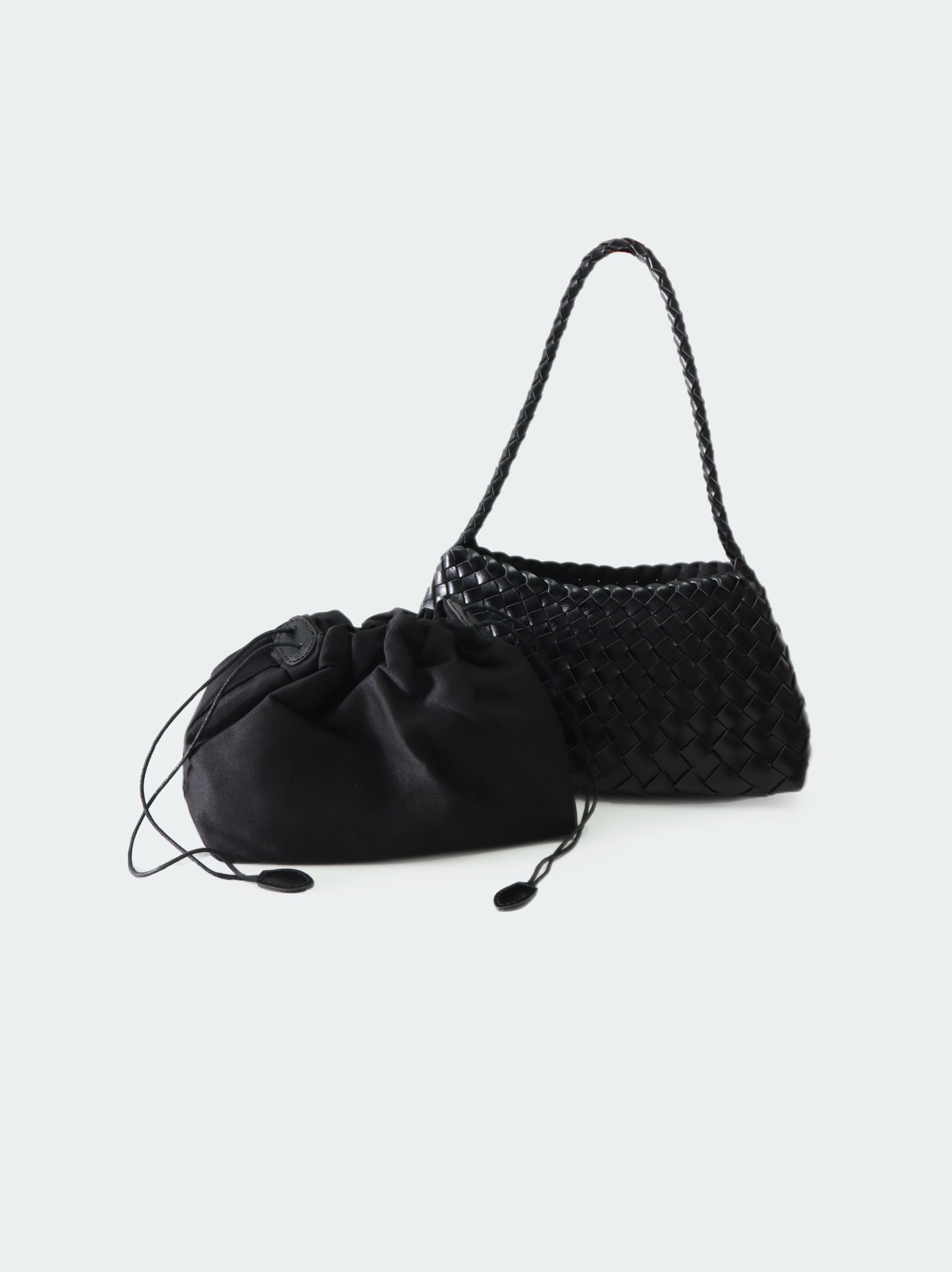 Woven Leather Bag