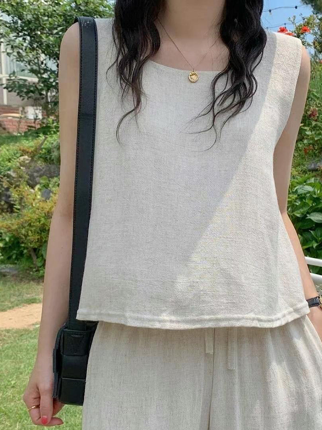 Linen Vest