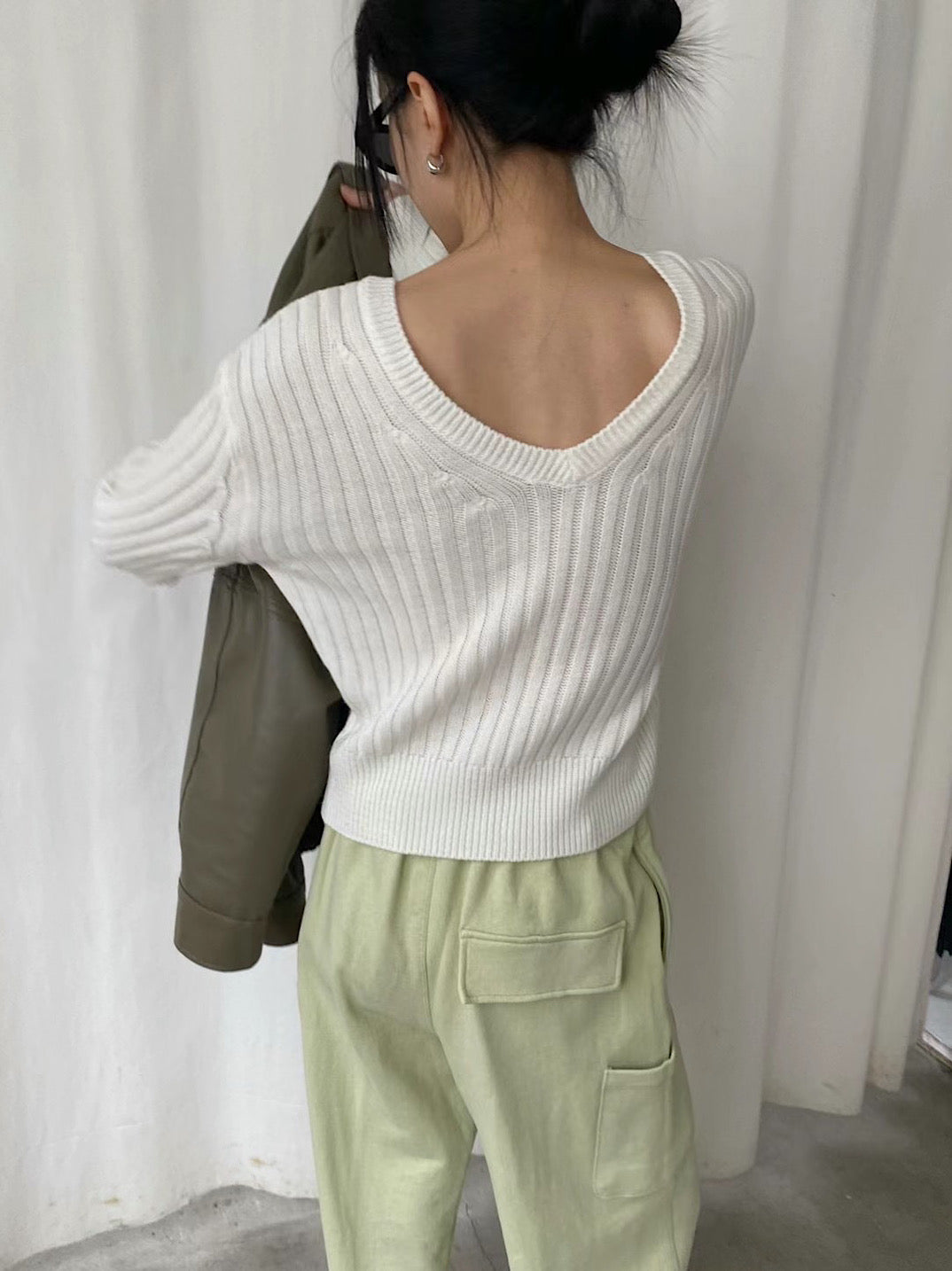 Ribbed Knit Top