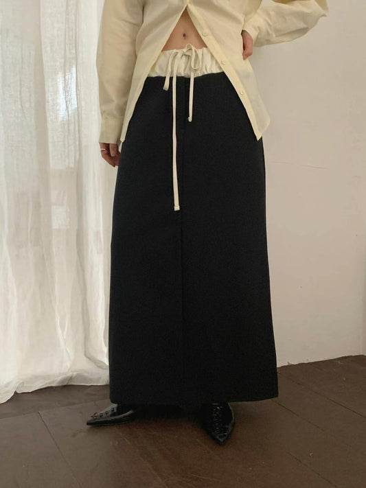 White Waist Skirt