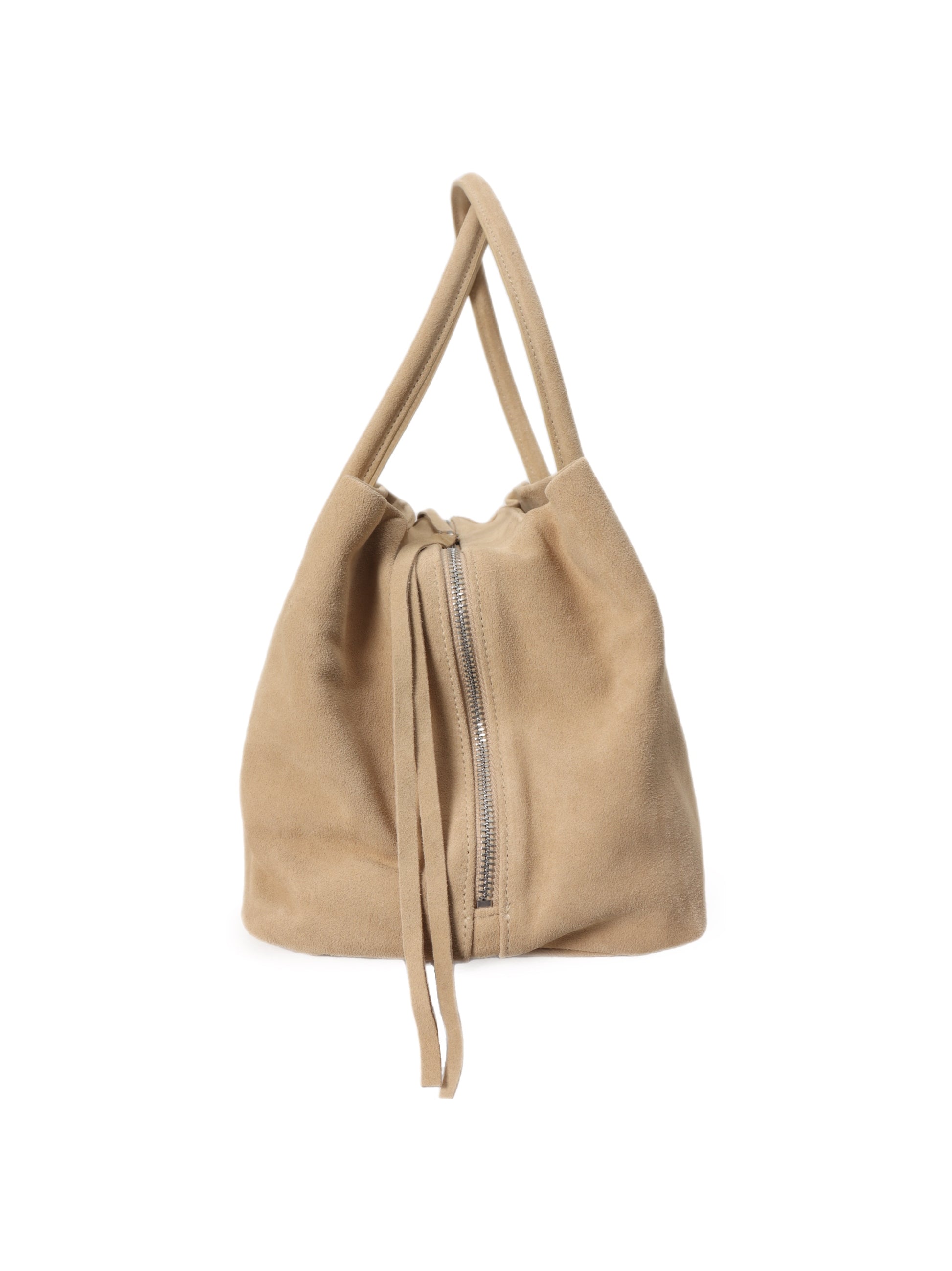 Leather Tassel Tote