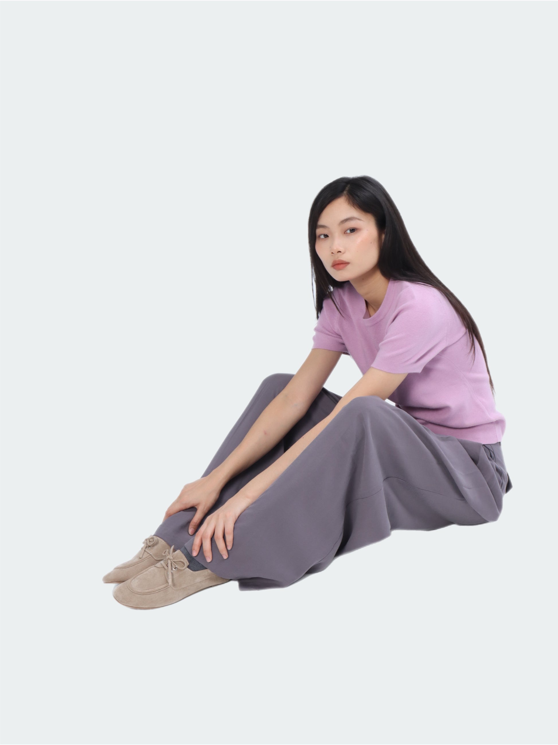 Velvet Leather Loafer