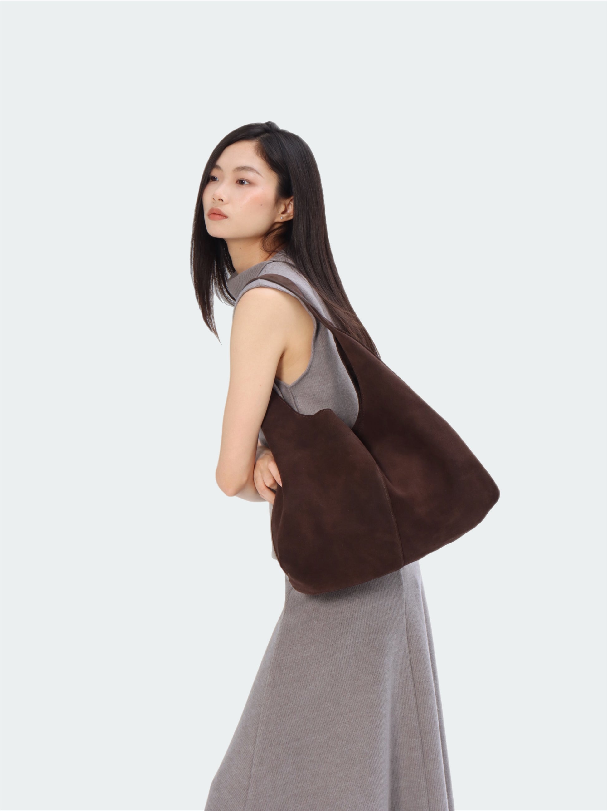 Leather Hobo Bag
