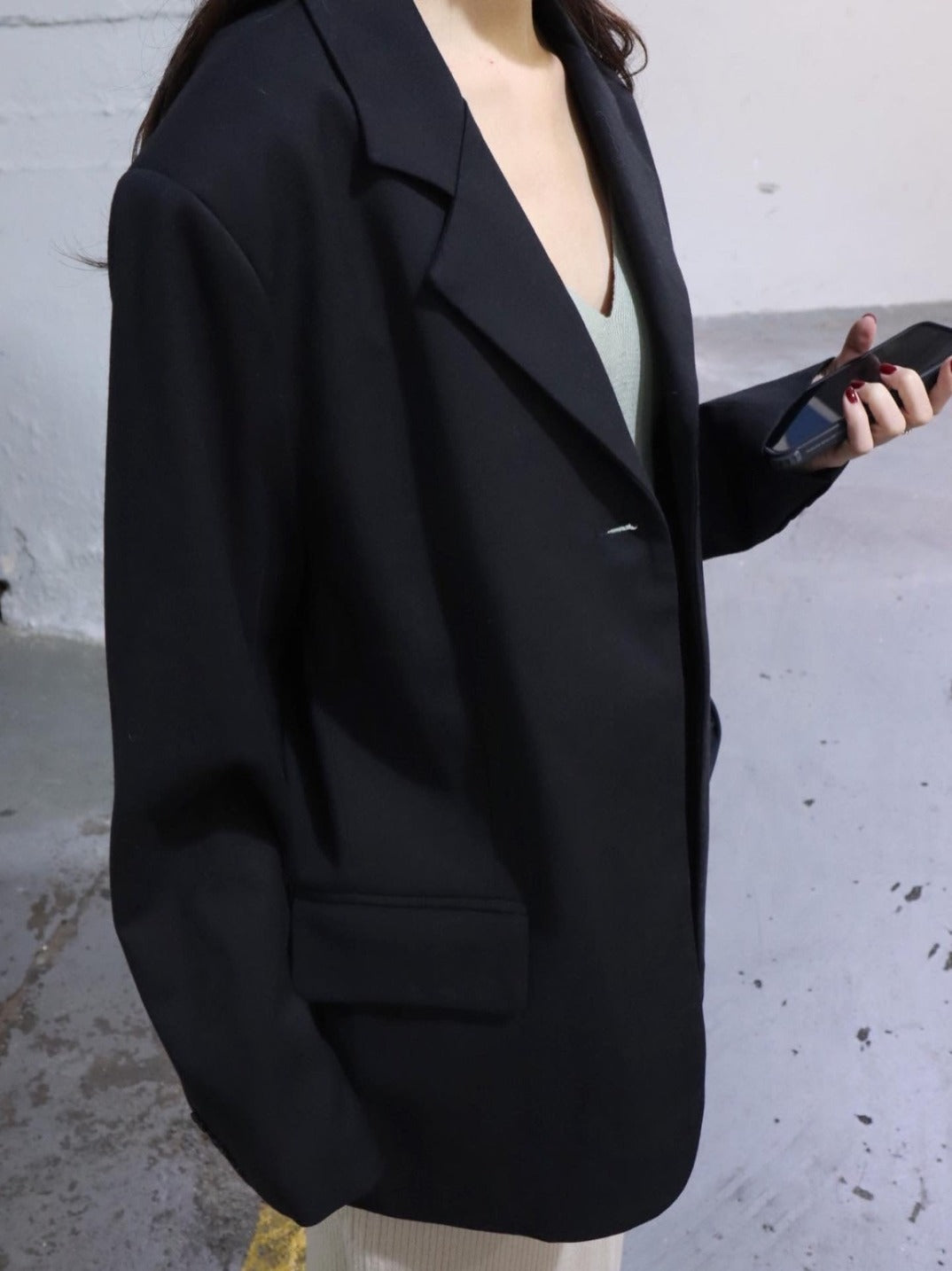 Black Oversized Blazer