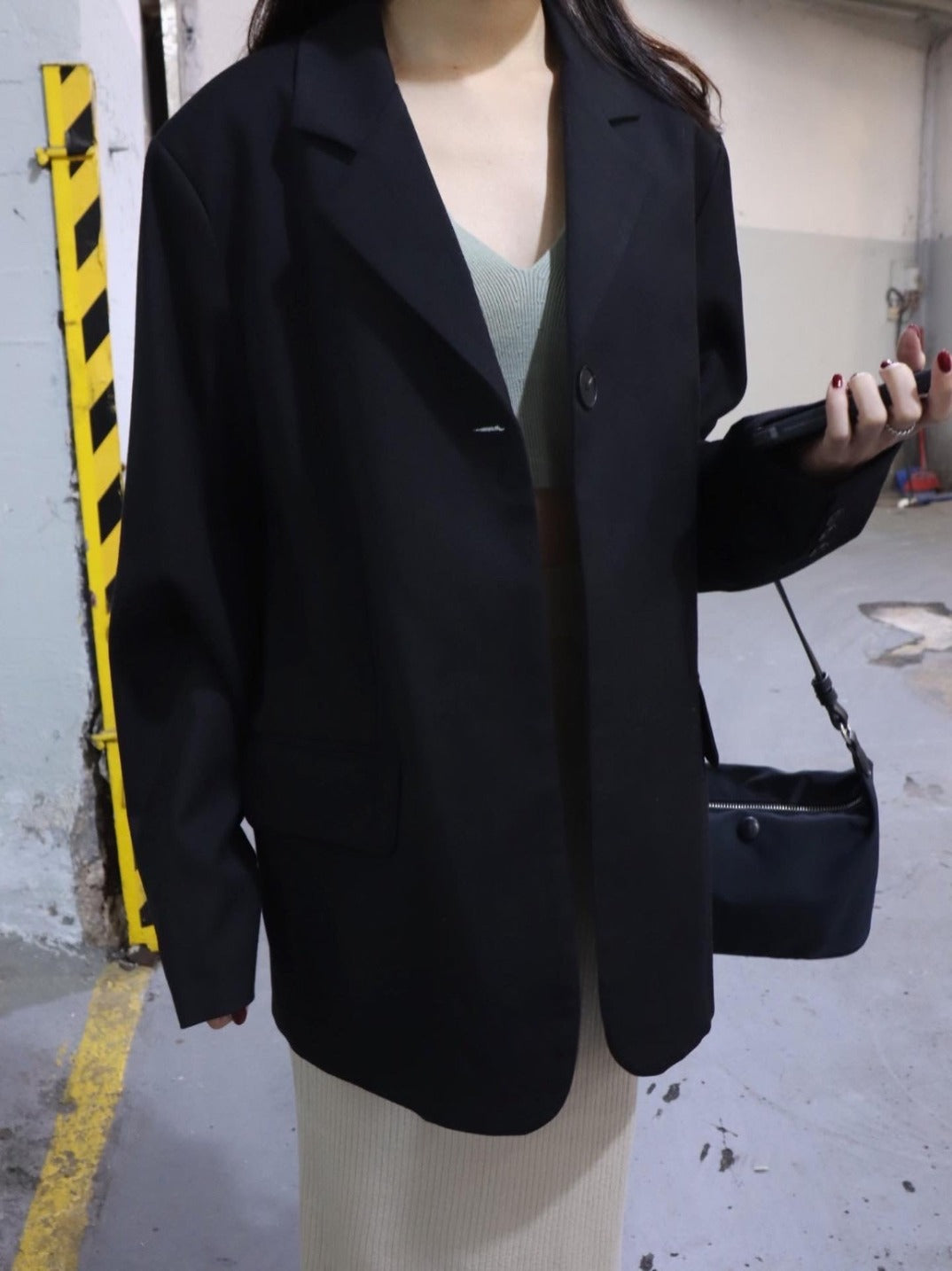 Black Oversized Blazer