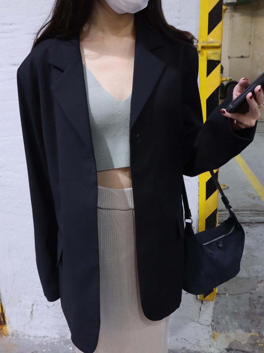 Black Oversized Blazer